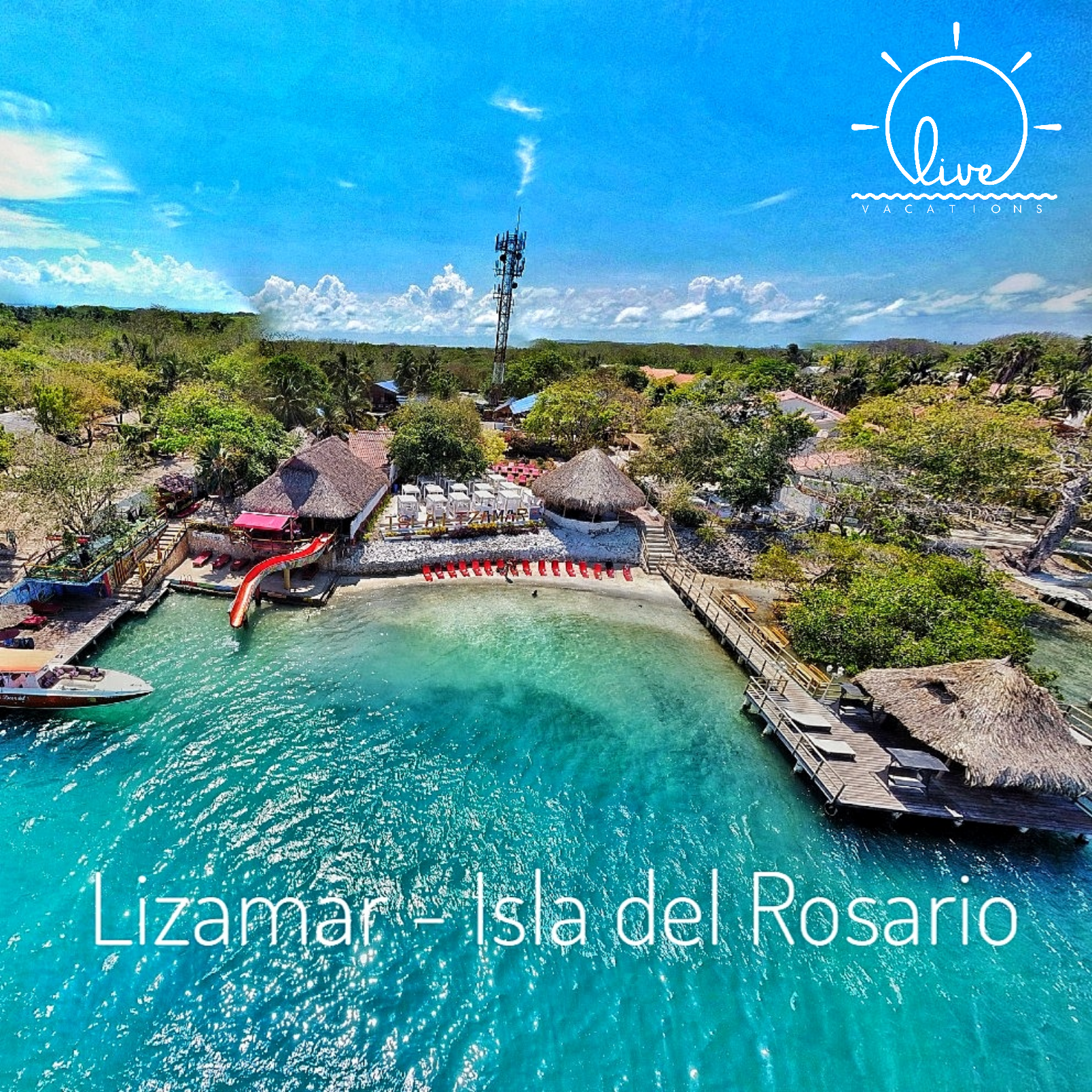 Lizamar Island - Rosario Island | Fun, nature, and Caribbean comfort by the sea