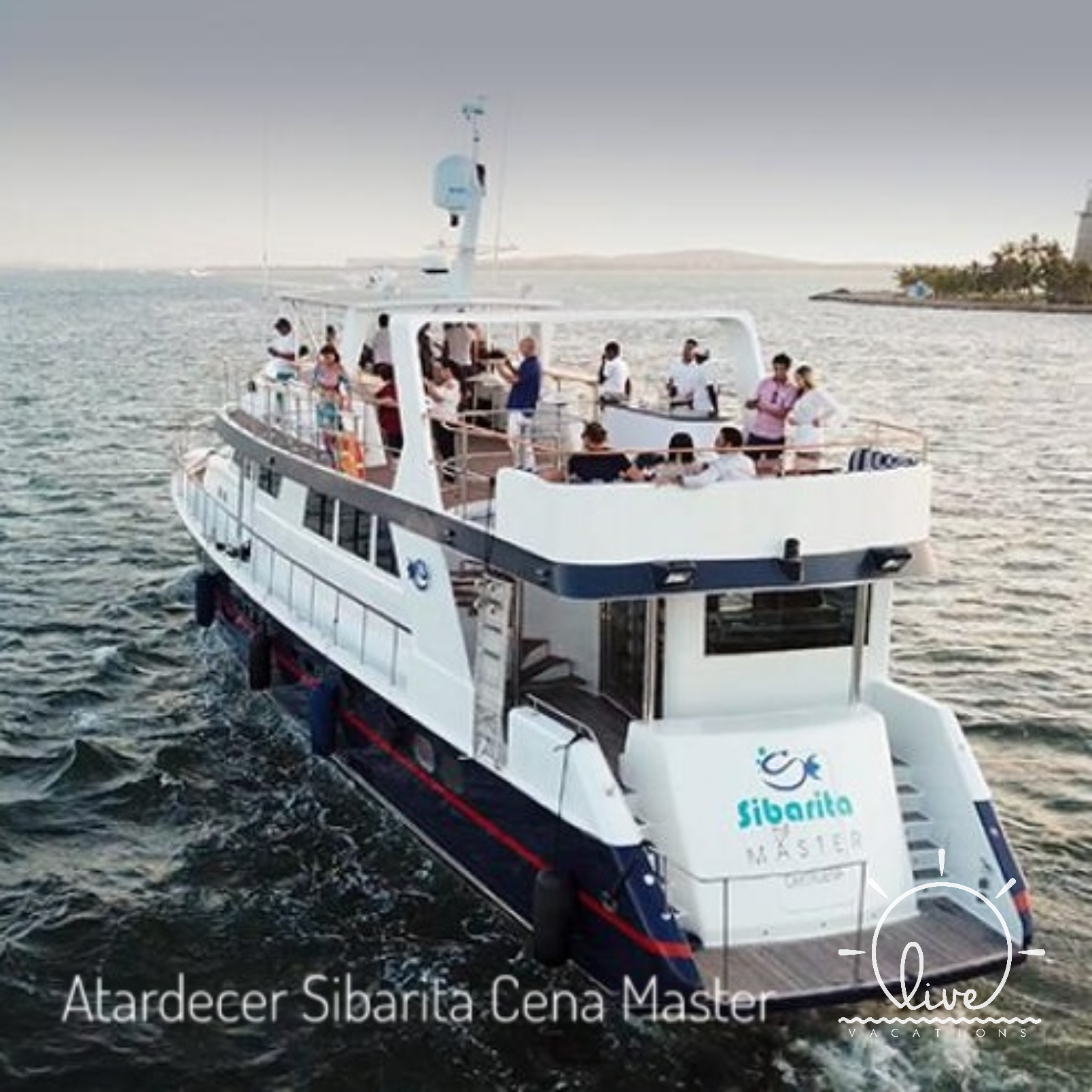 Sibarita Cena Master – Tour Nocturno por la Bahía | Una velada elegante, perfecta para celebrar y enamorarse