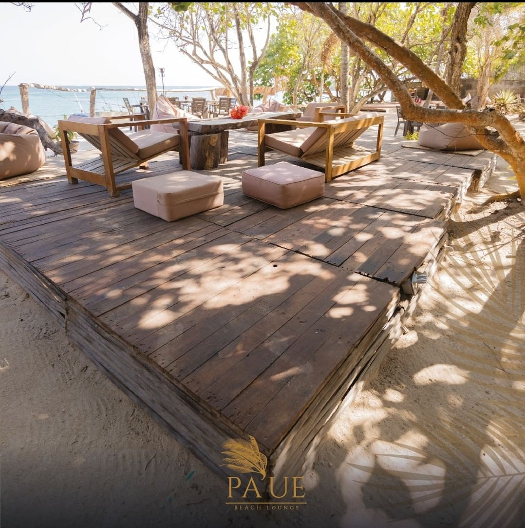 PA’UE Beach Lounge – Islas del Rosario | Lujo caribeño, naturaleza y diversión frente al mar