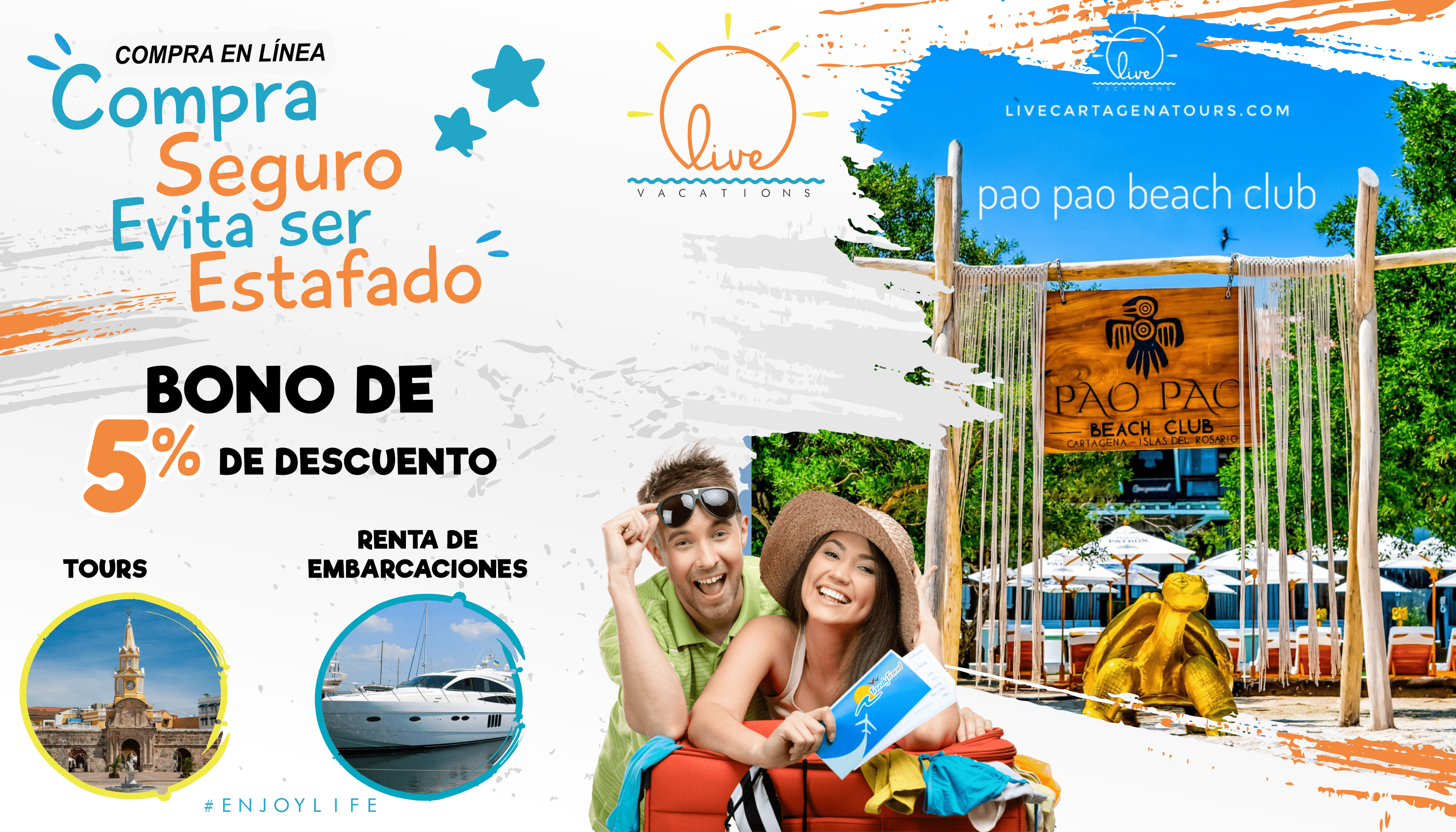 Descubre Cartagena de Manera Segura: Vive la Experiencia con Live Cartagena Tours
