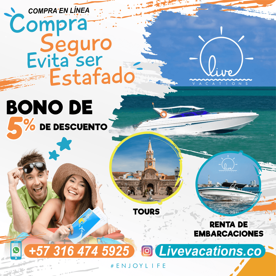 Consejos para Evitar Estafas al Reservar en Cartagena - Live Vacations Tours