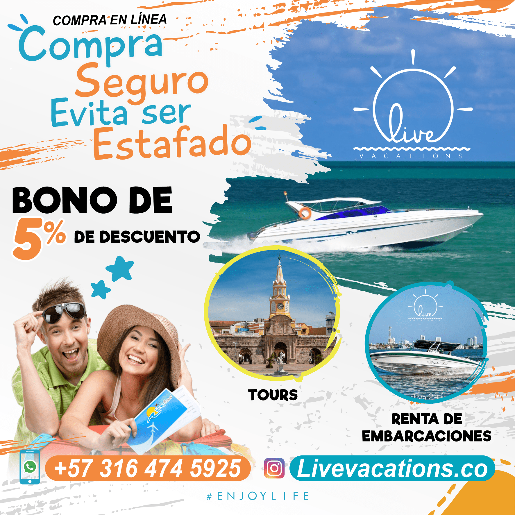 Consejos para Evitar Estafas al Reservar en Cartagena - Live Vacations Tours