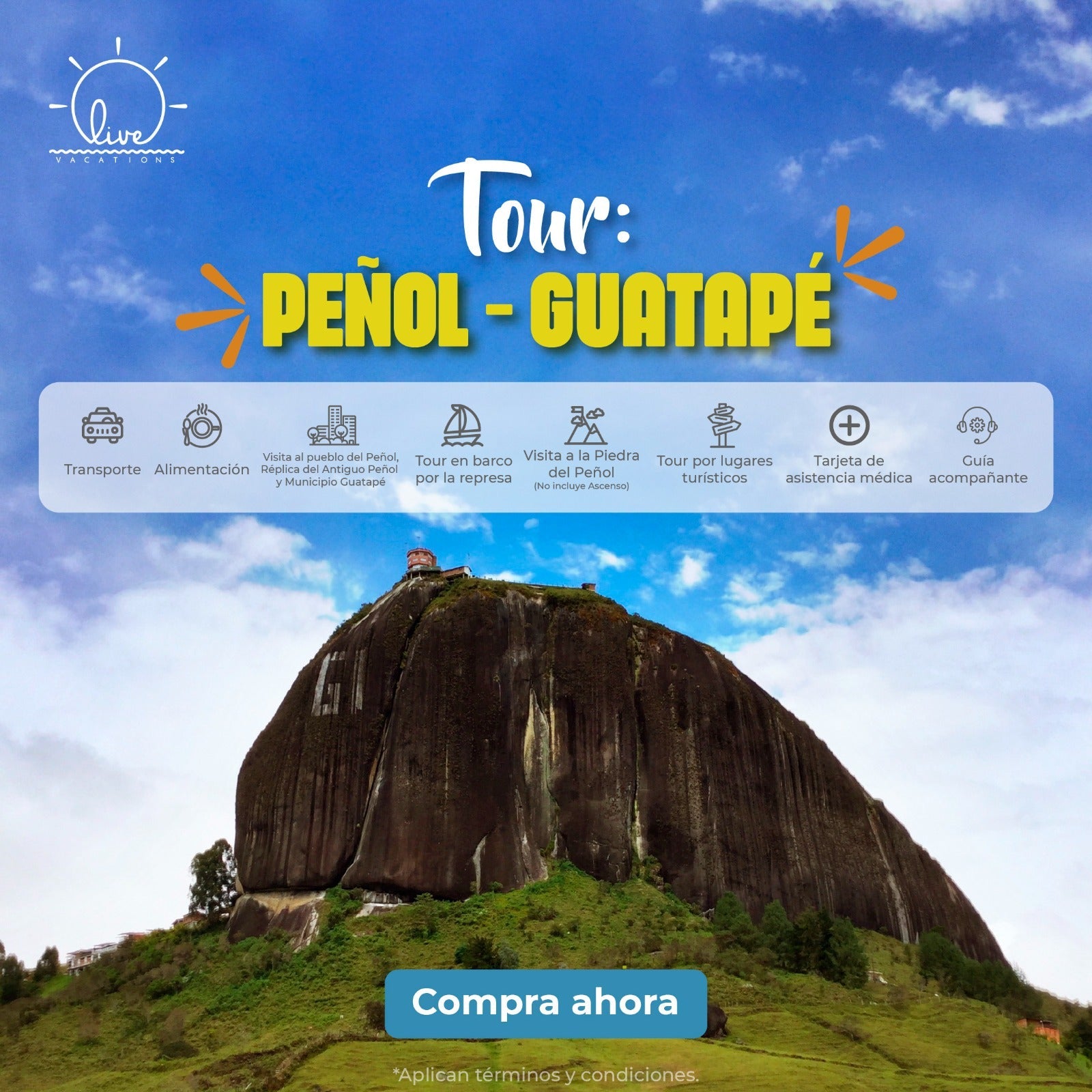 Vive Medellín con Live Vacations Tours: Experiencias Únicas que No Puedes Perderte