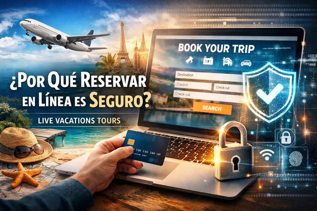 Reserva tus vacaciones sin preocupaciones con Live Vacations Tours - Live Vacations Tours