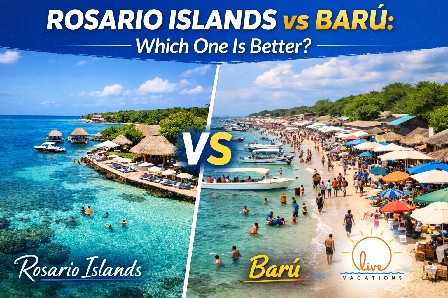 Rosario Islands vs Barú: Which One Is Better for Your Trip? - Live Vacations Tours