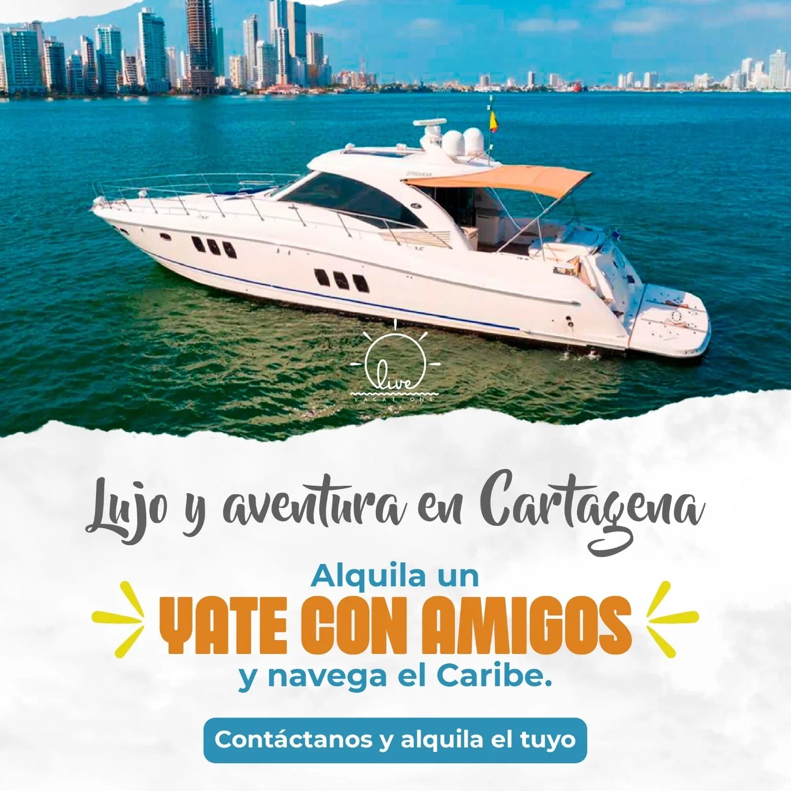 Renta de Embarcaciones - Live Vacations Tours