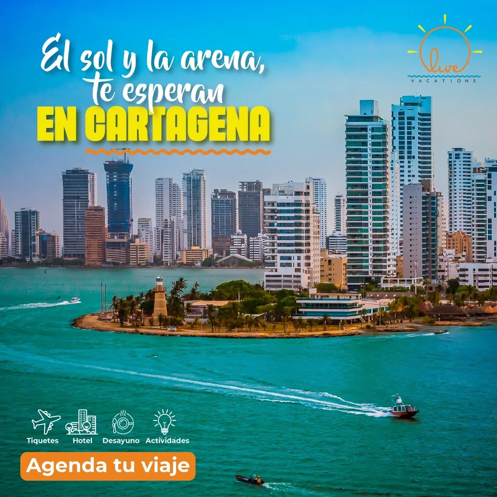 Live Cartagena - Live Vacations Tours