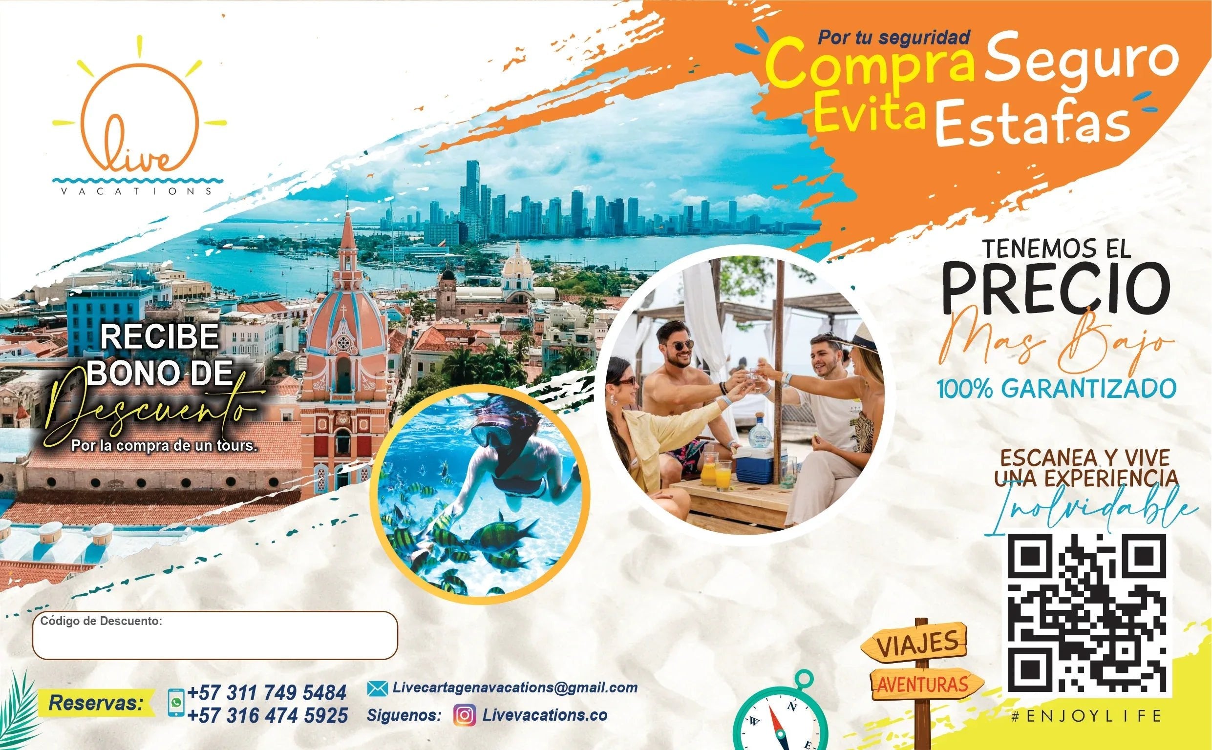 Página de inicio - Live Vacations Tours