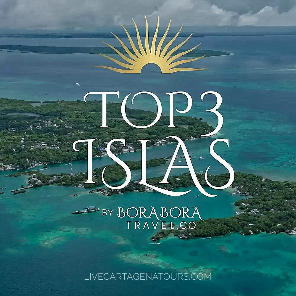 Tour Islas Paraíso Caribe Colombiano |Excursión de Un Día a Bora Bora, Islabela y Pao Pao
