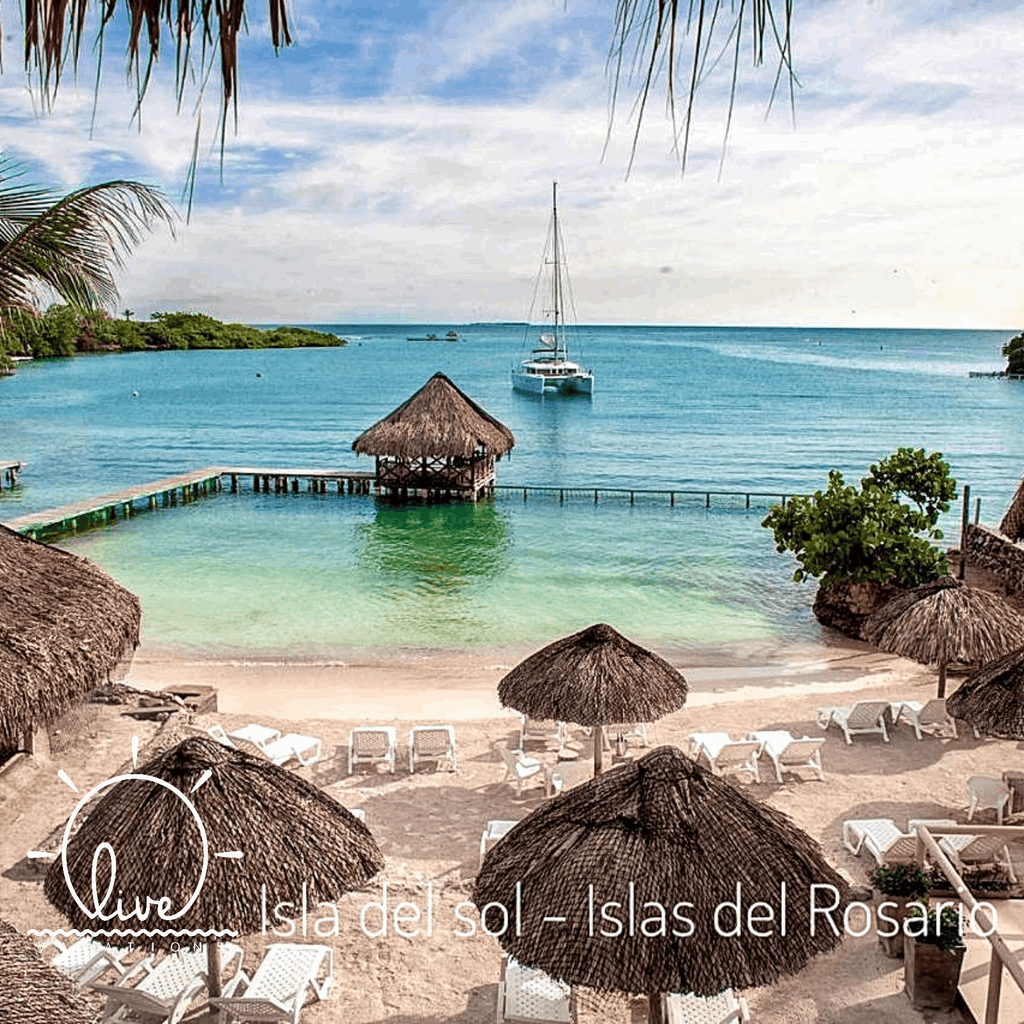 Isla del sol - islas del rosario | Naturaleza, descanso y sabor caribeño en un solo lugar - Live Vacations Tours