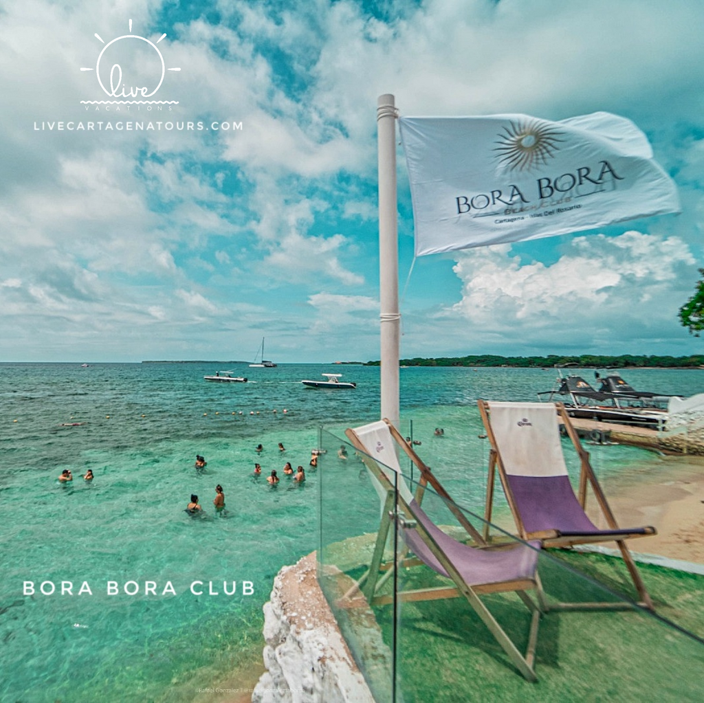 Bora Bora Club  - Isla del Rosario | Rumba, sol y alegría en el paraíso más vibrante del Caribe colombiano