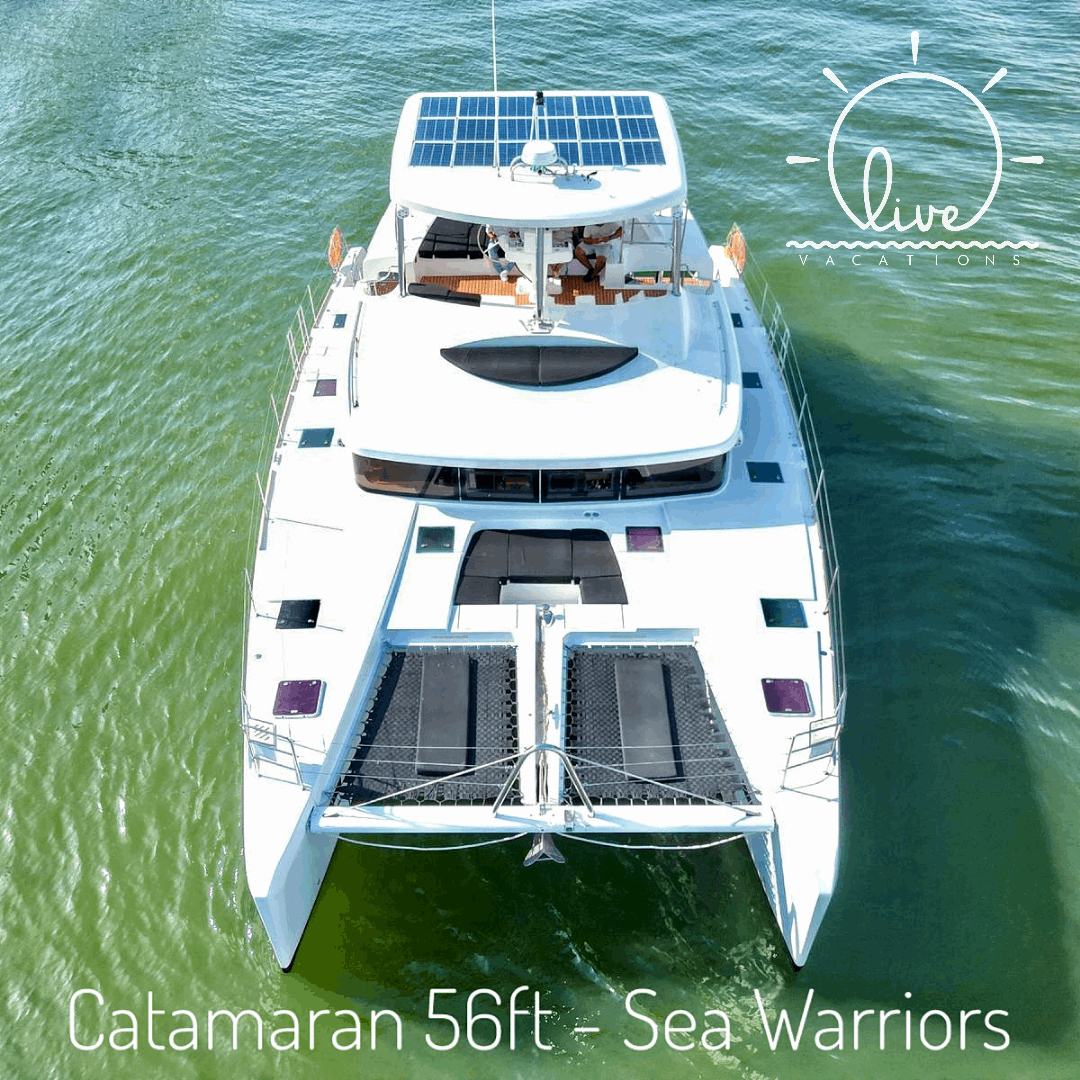 Katamaran 56 ft - Sea Warrios - Live Vacations Tours