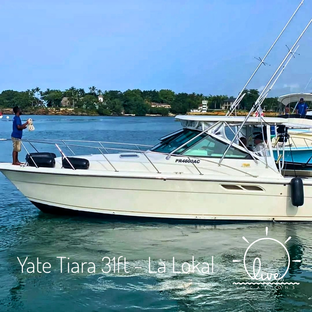 Yate Privado Tiara 31ft para 12 pax - La Lokal