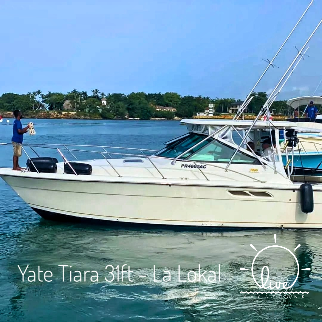Yate Privado Tiara 31ft para 12 pax - La Lokal