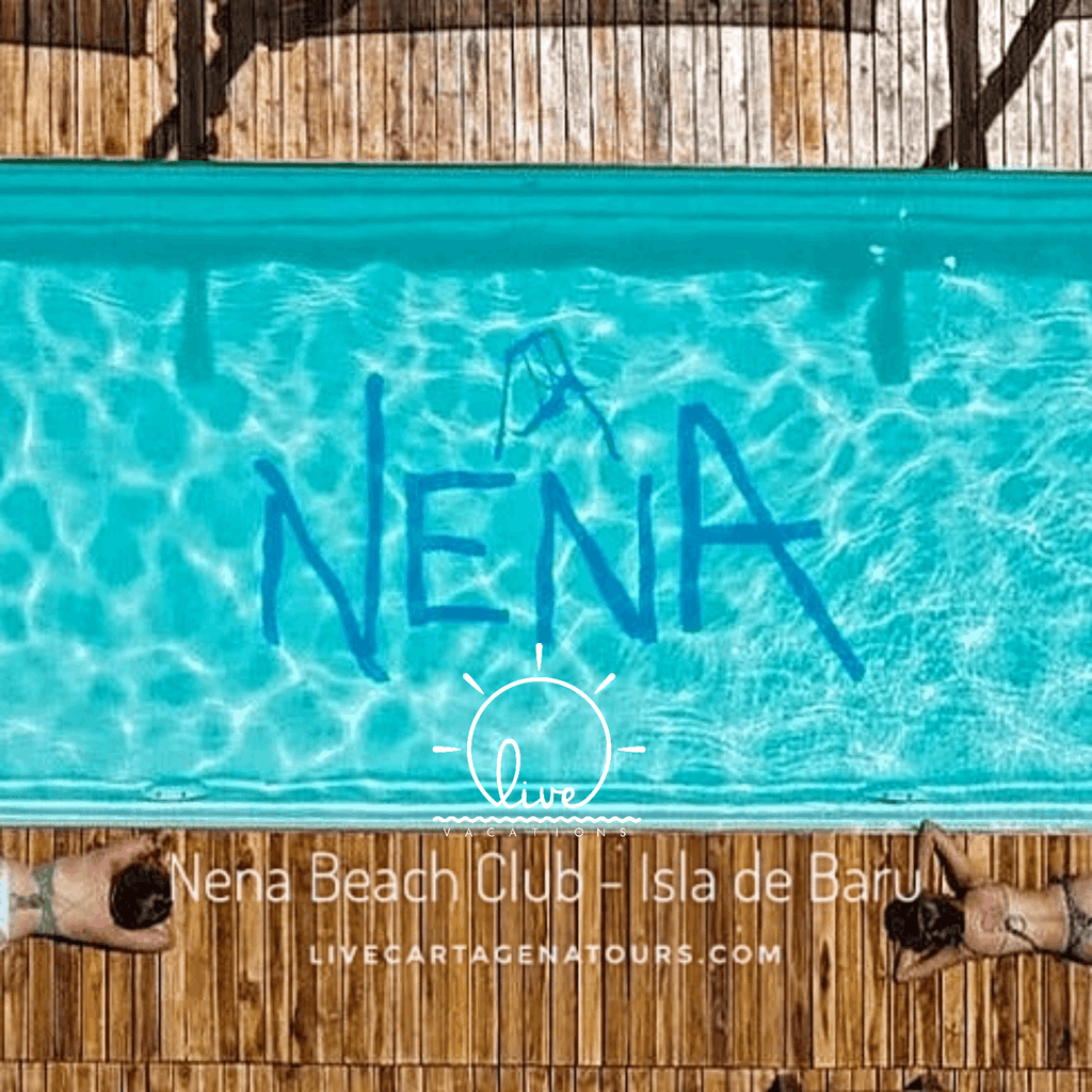 Nena Beach Club - Isla de Baru | Tu escape de lujo frente al mar Caribe - Live Vacations Tours