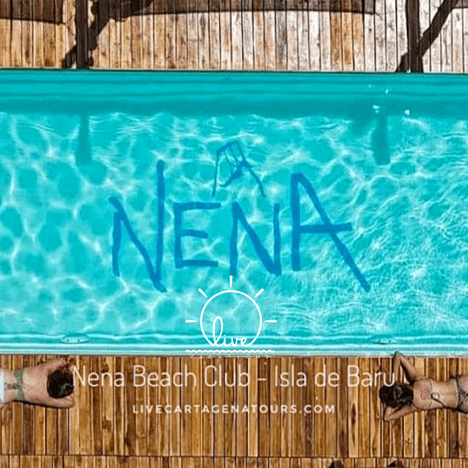 Nena Beach Club - Isla de Baru | Tu escape de lujo frente al mar Caribe - Live Vacations Tours