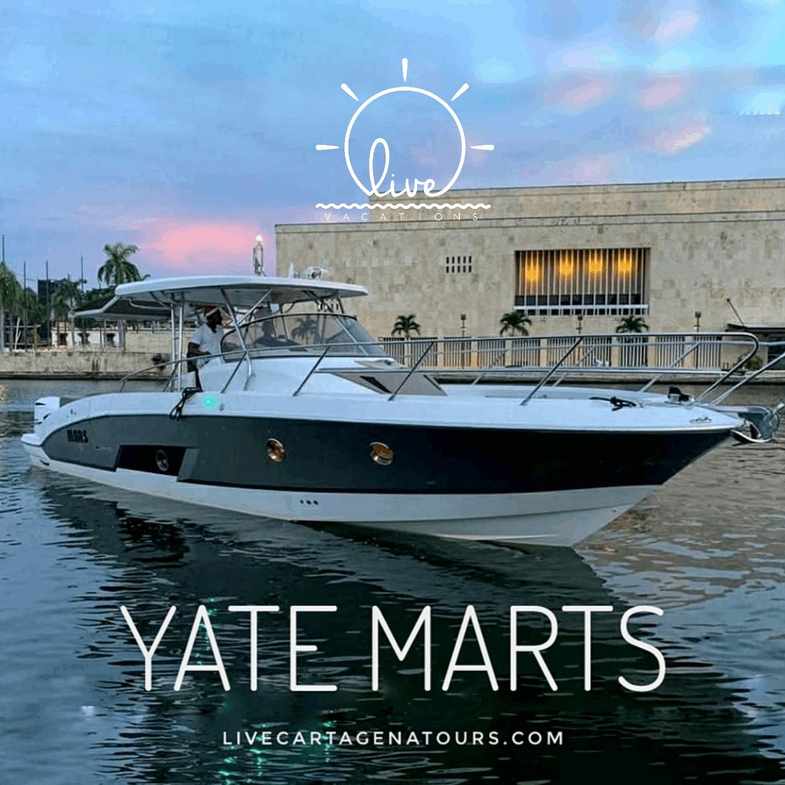 Yate Privado para 10 pax - MARTS - Live Vacations Tours