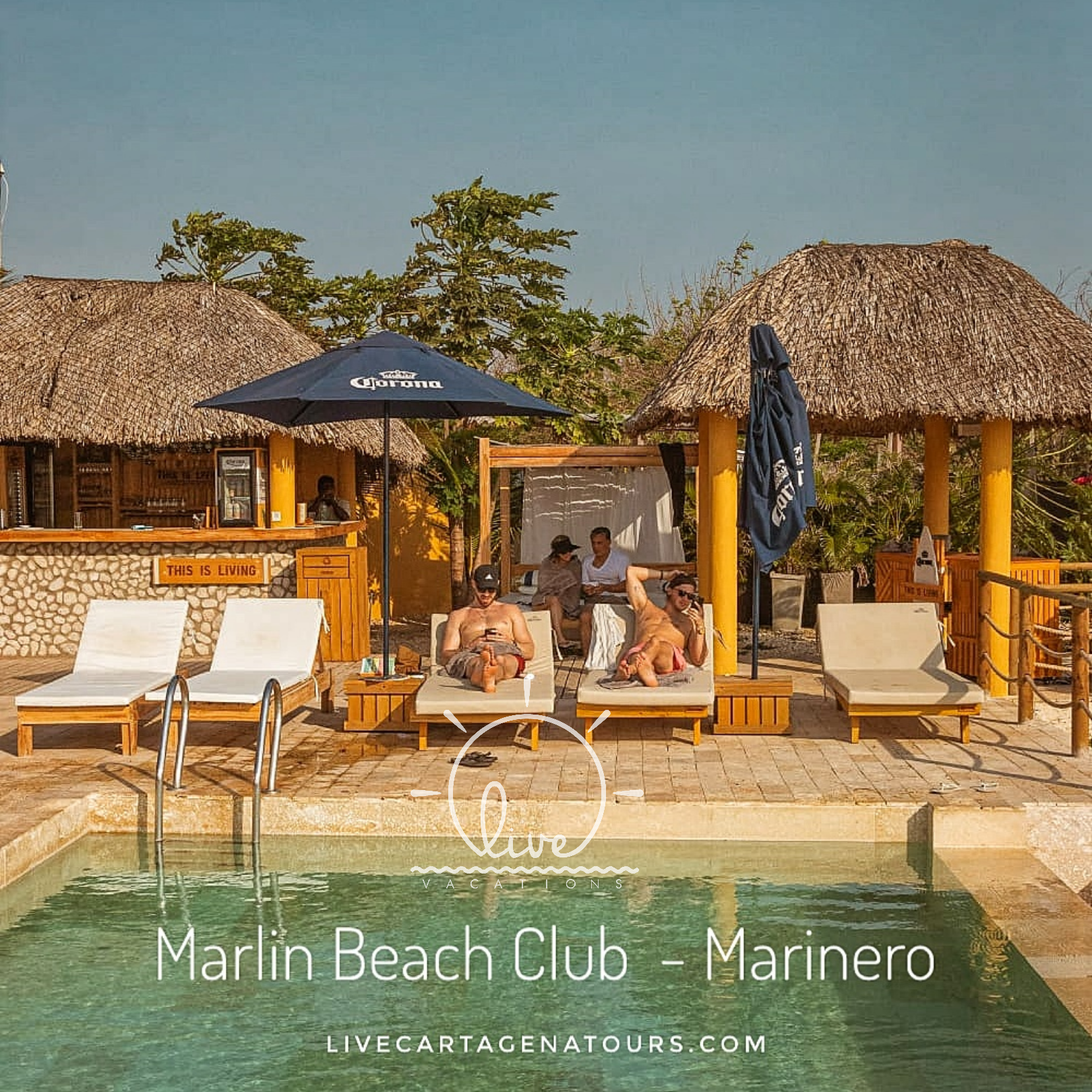 Club de Mar Tierra Bomba desde Cartagena | gastronomía de autor, transporte y playa exclusiva