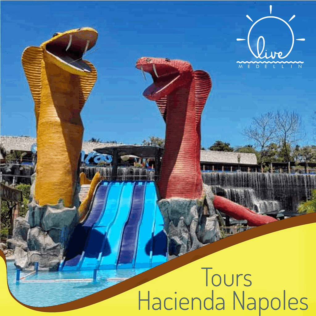 Tour a Hacienda Nápoles desde Medellín | zoológico, parque acuático y tour histórico - Live Vacations Tours