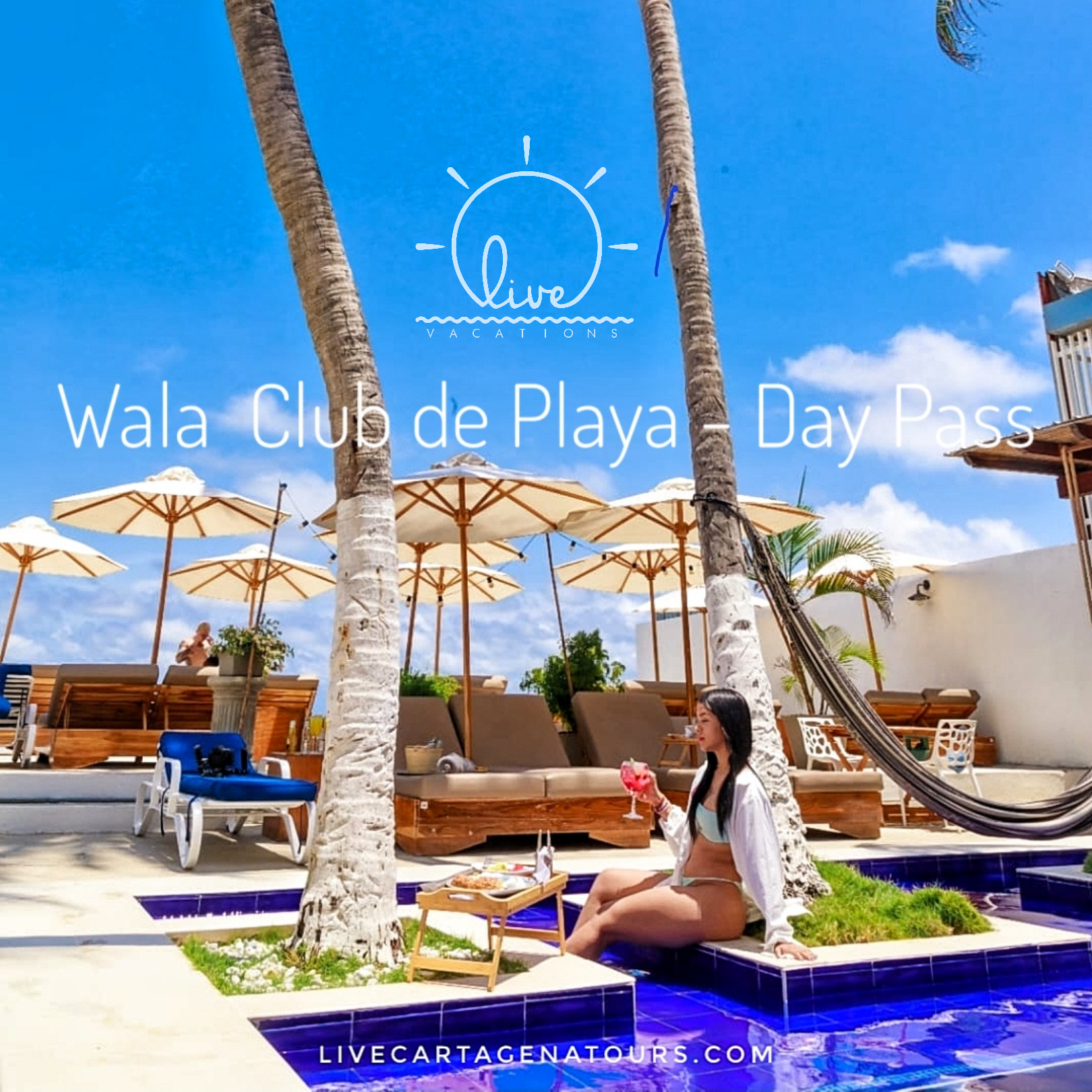 Walla Club de Playa Cartagena | gastronomía caribeña, piscina y música en vivo en Laguito