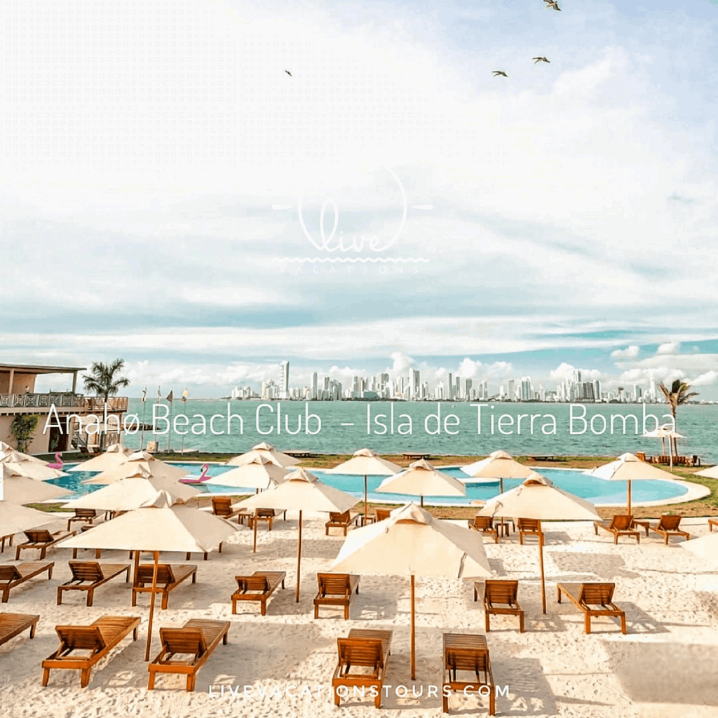 Pasadía ANAHØ VIP: Experiencia Exclusiva de Relax en Islas del Caribe Colombiano - Live Vacations Tours