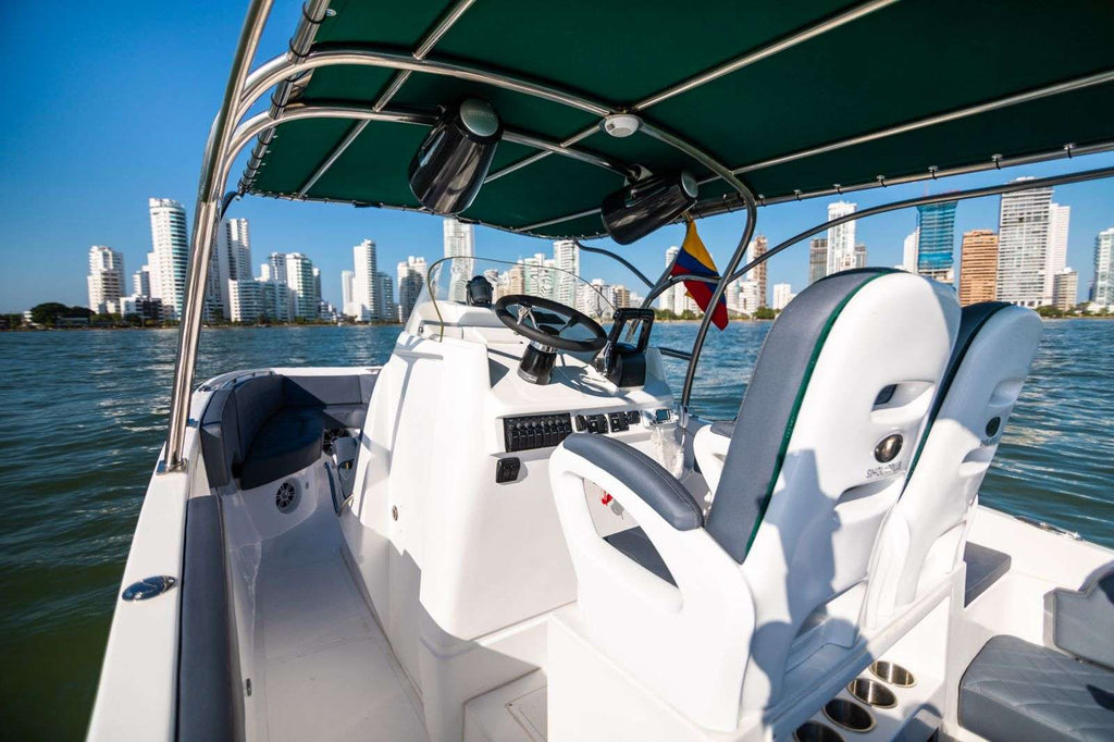 Lancha deportiva 29ft para 10 pax - Bajale dos - Live Vacations Tours