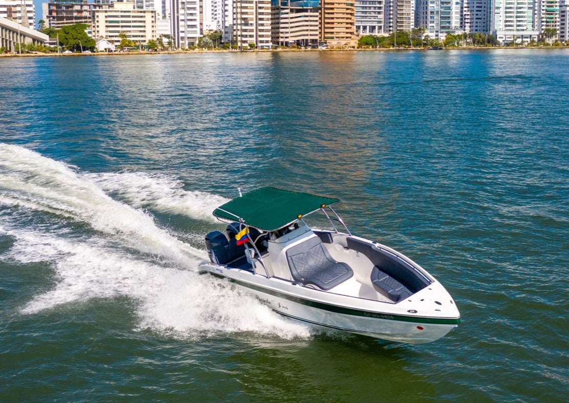 Lancha deportiva 29ft para 10 pax - Bajale dos - Live Vacations Tours