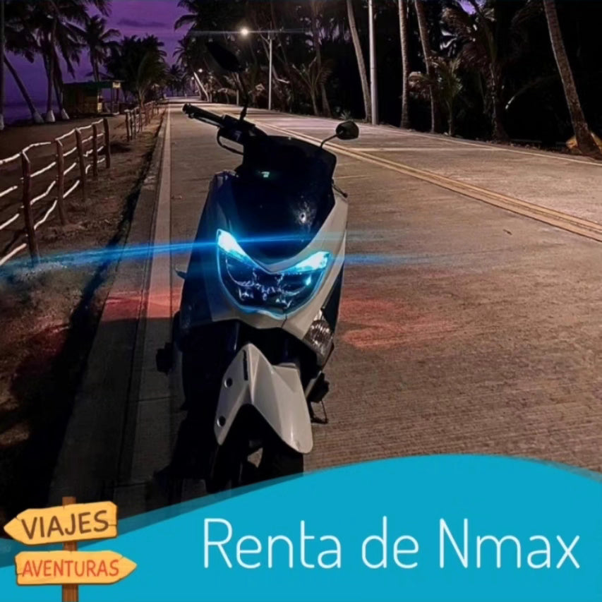 Motorcycle Rental - NMAX - San Andres | Total freedom to explore the island at your own pace