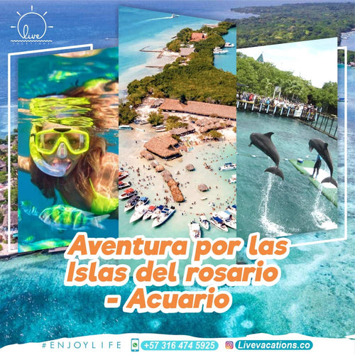 Aventura Islas del Rosario y Acuario desde Cartagena