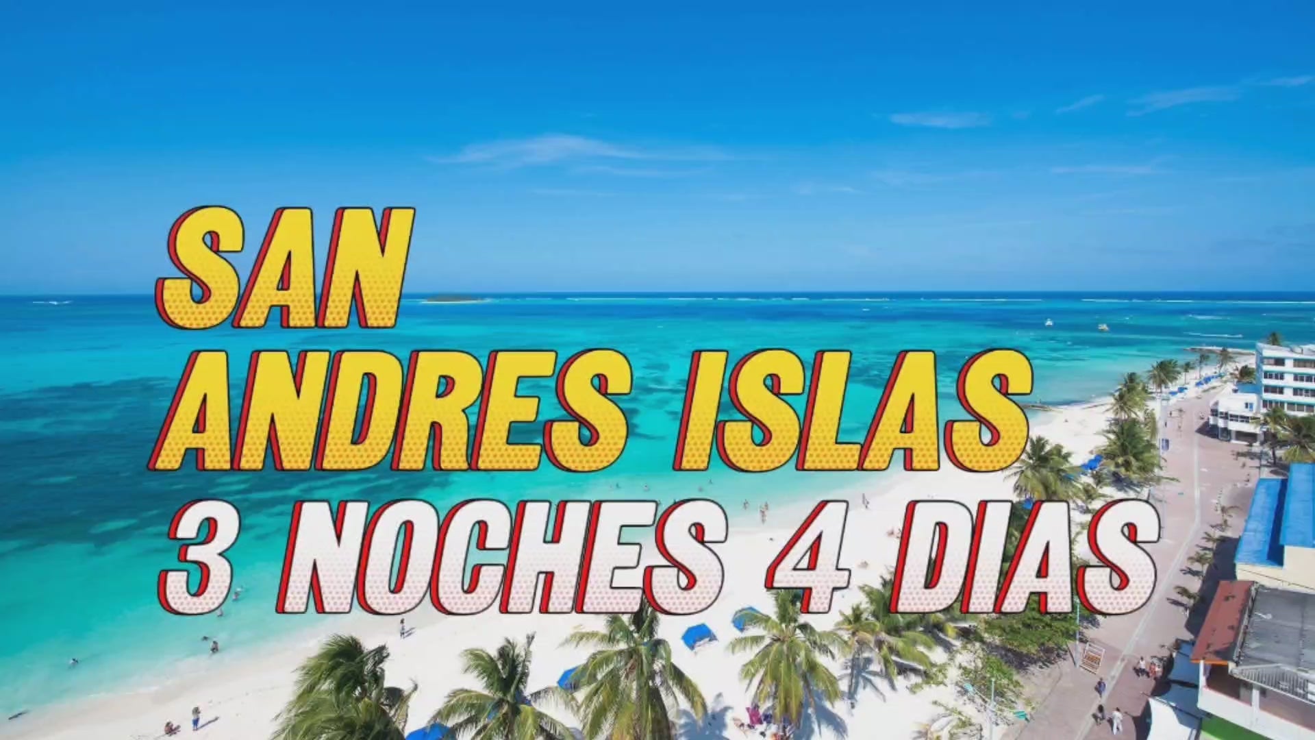 Escapada romántica a San Andrés | 3 noches de sol, playa y aventura para dos personas