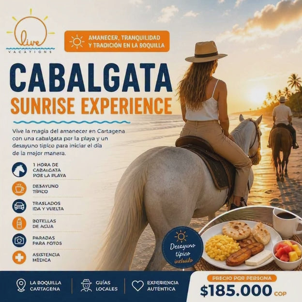 Sunrise a Caballo Experience en La Boquilla