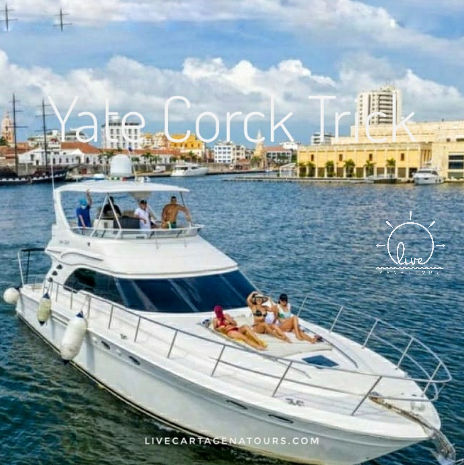 Yate Privado para 20 pax - Corck Trick