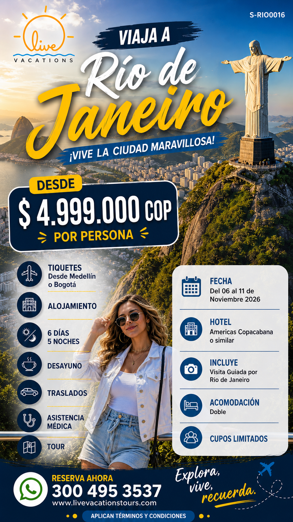 Viaja a Río de Janeiro