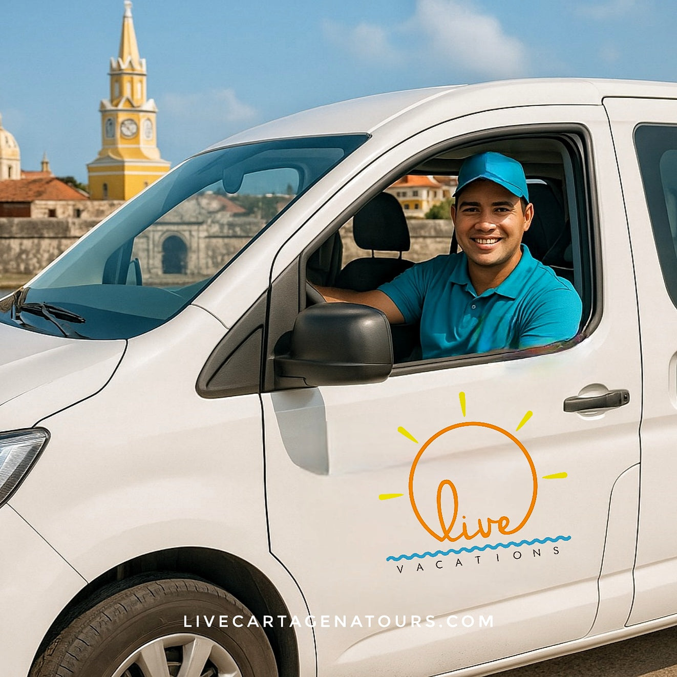 Conductor Privado Cartagena – Transporte Seguro y Exclusivo | Live Vacations