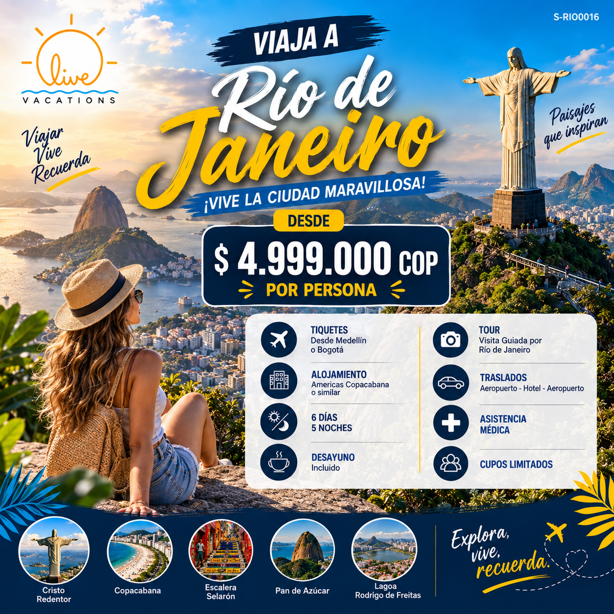 Viaja a Río de Janeiro