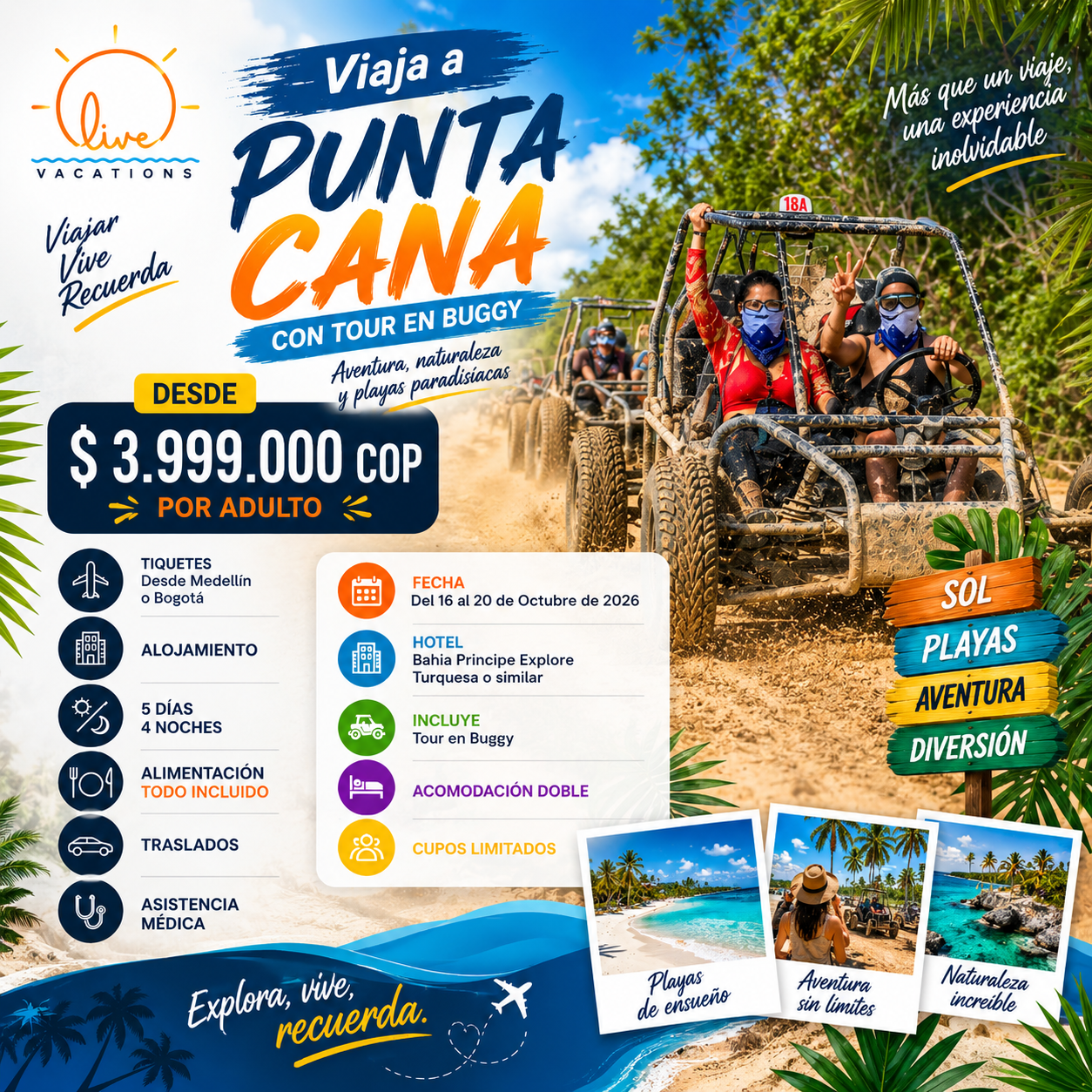 Viaja a Punta Cana