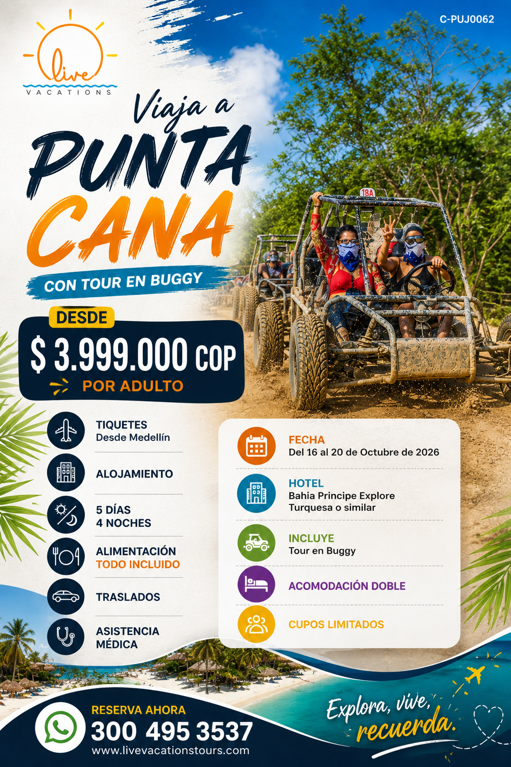 Viaja a Punta Cana