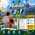 Viaja Medellin 2 x 1 - Live Vacations Tours