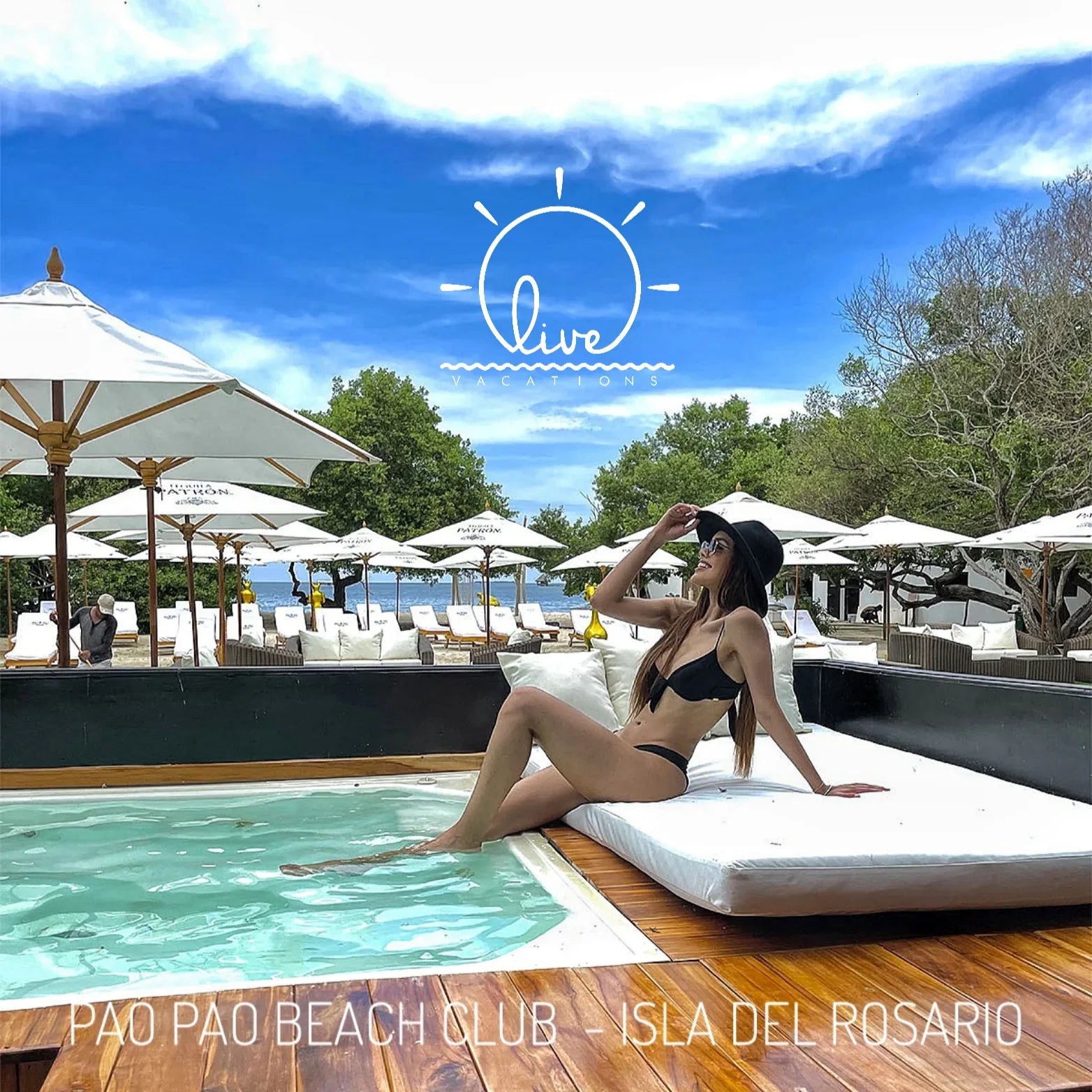 Pao Pao Beach Club - Isla del Rosario | Relájate, saborea y desconéctate en un exclusivo entorno solo para adultos.