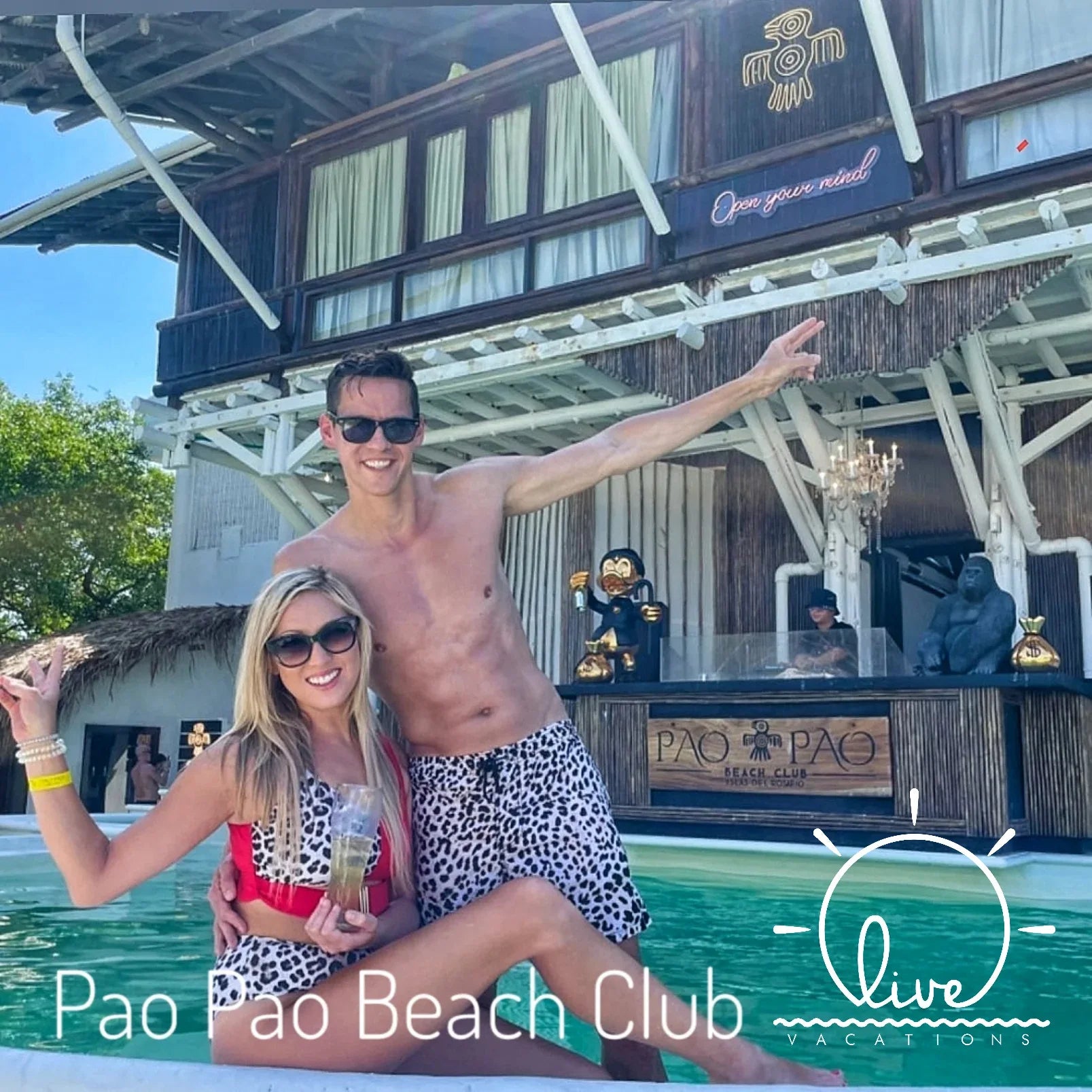 Pao Pao Beach Club - Isla del Rosario | Relájate, saborea y desconéctate en un exclusivo entorno solo para adultos.