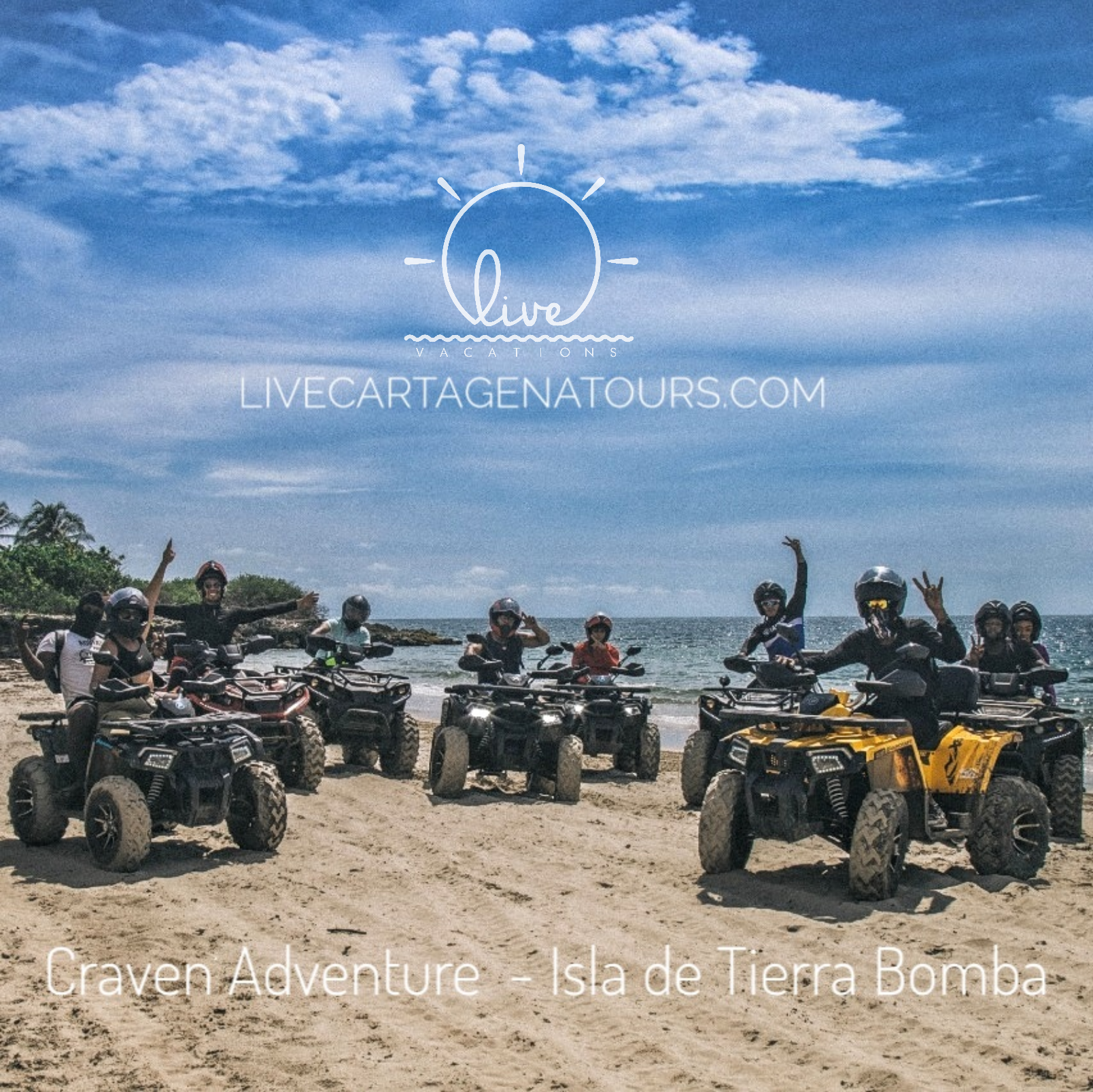 ATV Adventure – Tierra Bomba | Adrenaline, beach, and nature in one tour