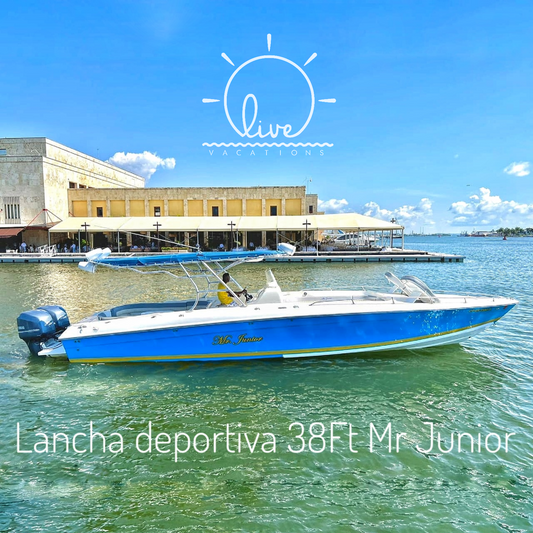 Lancha deportiva 38 FT Mr Junior