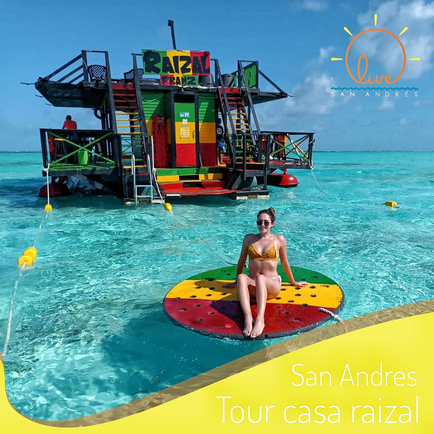 Raizal house tour - San Andres 