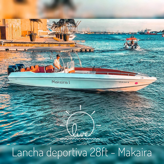 Lancha deportiva 28ft -  Makaira