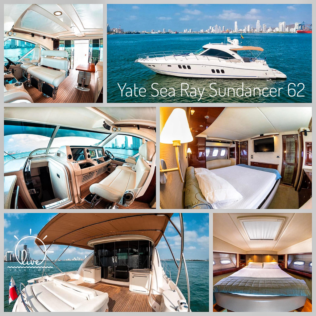 Yate Privado en Cartagena |  Tu día perfecto en el paraíso comienza a bordo