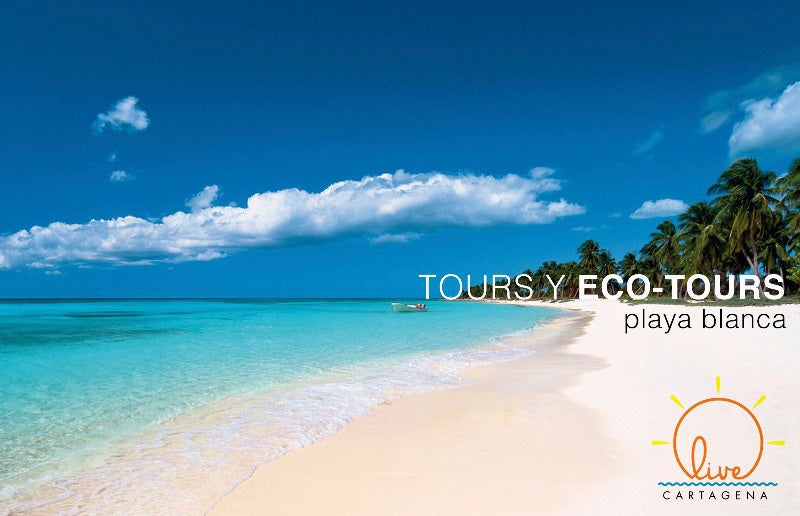 Playa Blanca - Barú Island - (Air-conditioned bus) | A paradise of white sand and turquoise waters within your reach by land