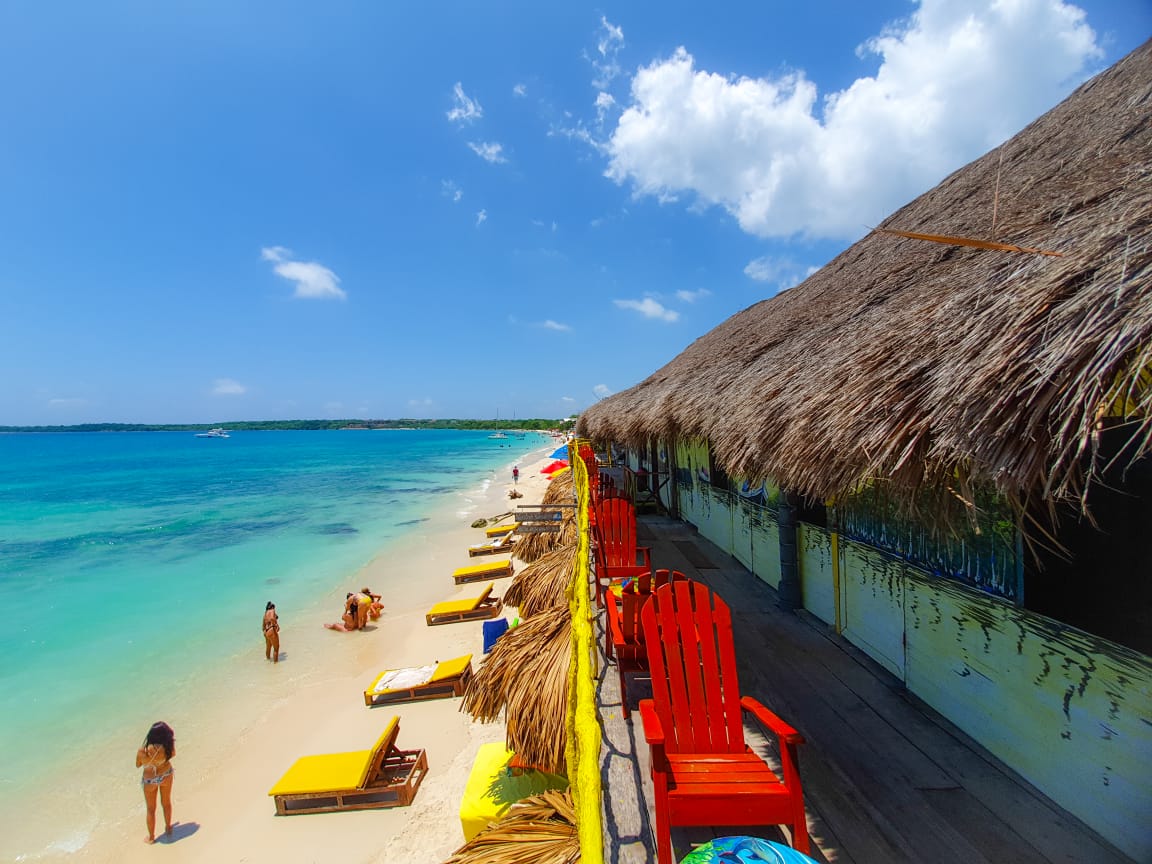 Playa Blanca - Barú Island | Sail between coral islands and relax on one of the most beautiful beaches in the Caribbean.