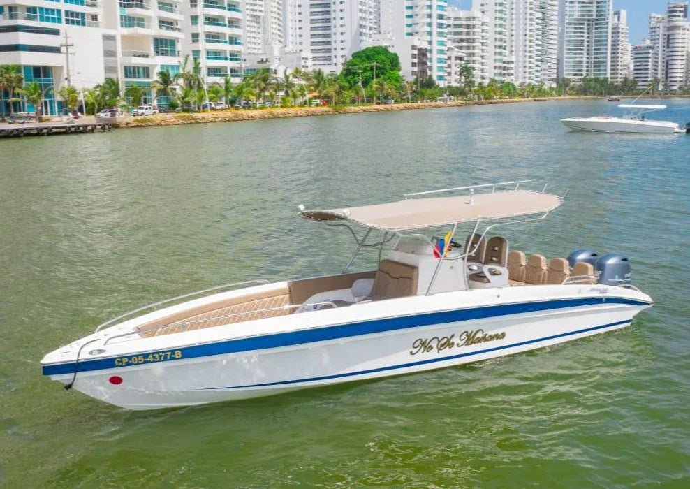 Lancha Deportiva para 10 pax - 29ft - Live Vacations Tours