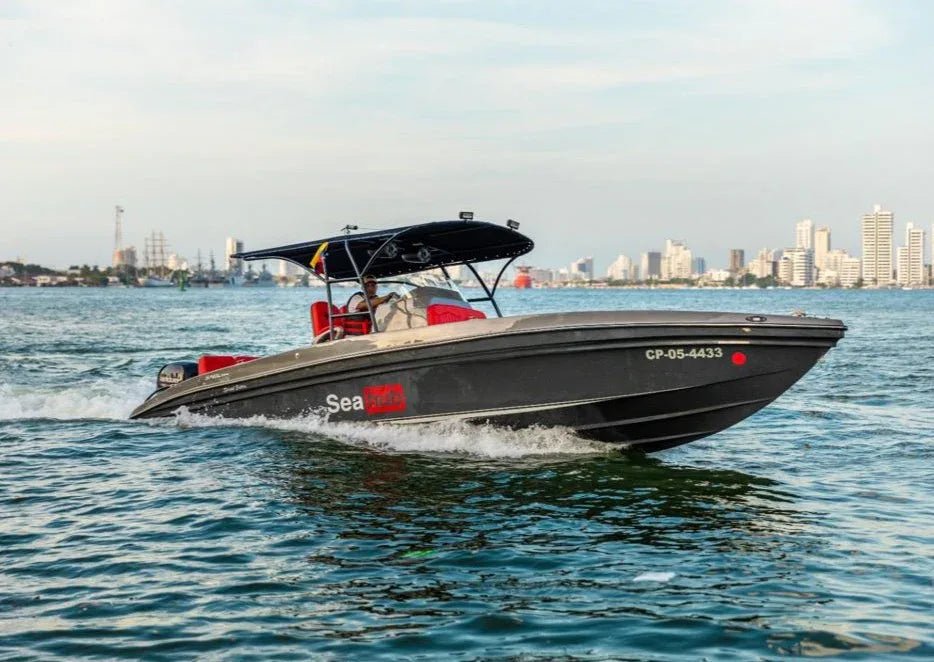 Lancha Deportiva 8 pax - 29ft SeaHub - Live Vacations Tours