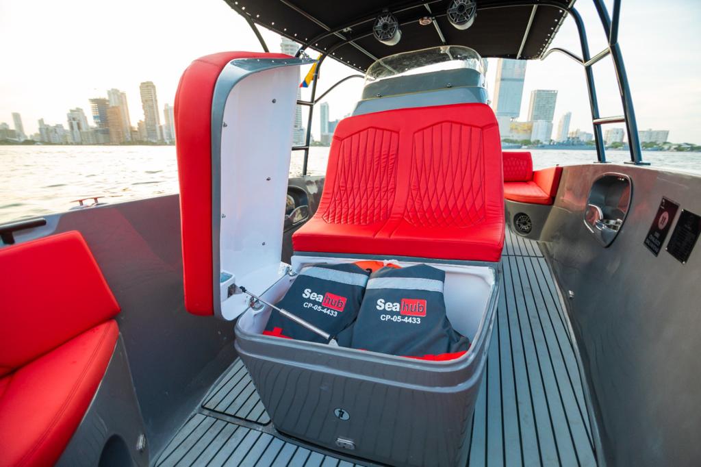 Lancha Deportiva 8 pax - 29ft SeaHub